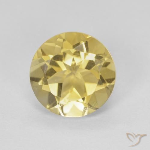 Citrine Marron doré très clair naturelle Tour, 1.87 ct, VVS