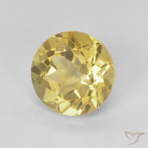 Citrine Marron doré très clair naturelle Tour, 1.96 ct, VVS