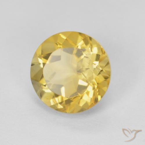 Citrine Jaune moutarde naturelle Tour, 1.89 ct, VVS