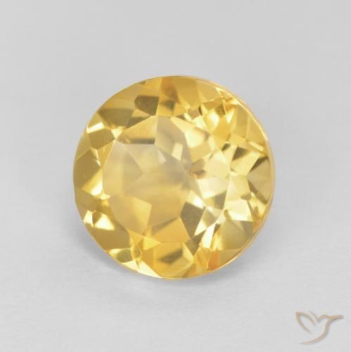 Citrine Jaune doré léger naturelle Tour, 2.05 ct, VVS