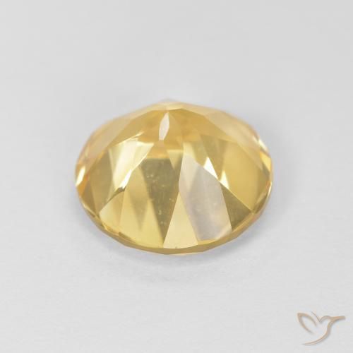 Citrine Jaune doré léger naturelle Tour, 1.77 ct, VVS
