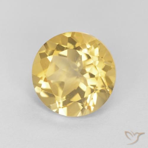 1.98ct Naturel Jaune doré léger Citrine, Tour, VVS