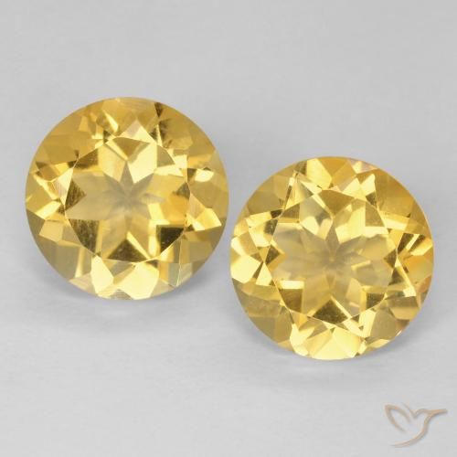 3.71ctw Naturel Or Citrine, Tour, VVS-VS