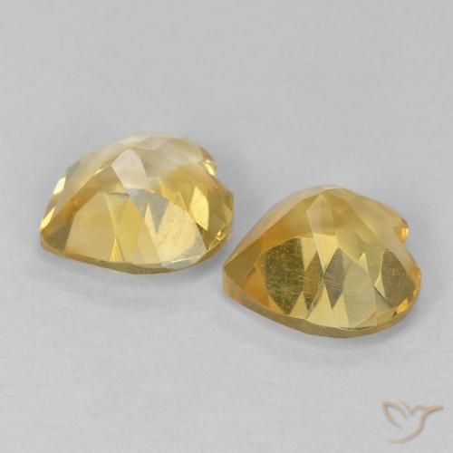 Shop natural 1.33ct Or Citrine gems, Cœur, from Brésil at GemSelect. In stock, global shipping!