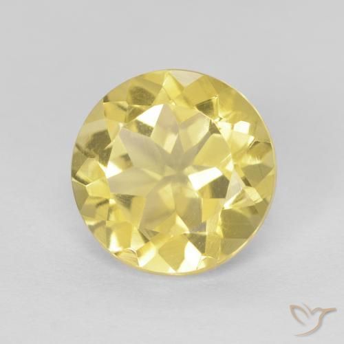 1.82ct Naturel Jaune doré léger Citrine, Tour, VVS