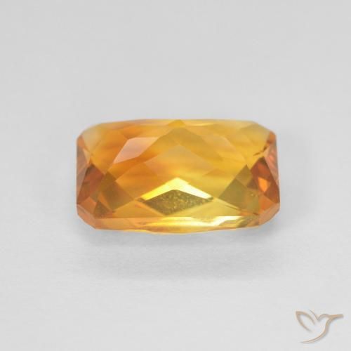 Citrine Orange-or naturelle Octogone / coupe Émeraude, 2.52 ct, VVS