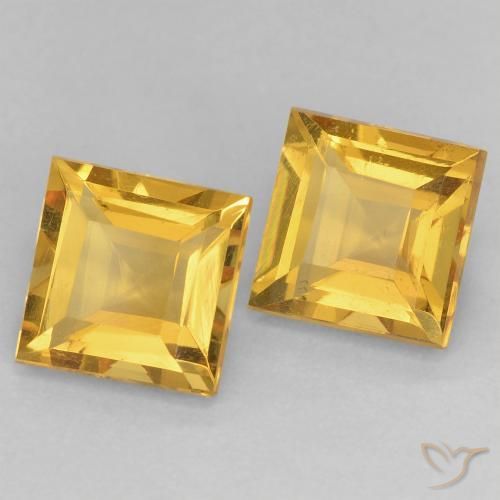 Shop natural 2.13ct Orange Doré Citrine gems, Carré, from Brésil at GemSelect. In stock, global shipping!