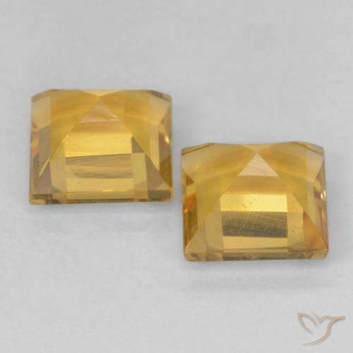 Shop natural 2.13ct Orange Doré Citrine gems, Carré, from Brésil at GemSelect. In stock, global shipping!