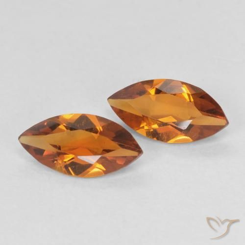 Shop natural 1.00ct Orange moyen Citrine gems, Marquise, from Brésil at GemSelect. In stock, global shipping!