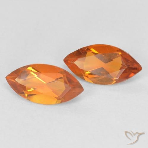 Shop natural 0.87ct Orange jaunâtre Citrine gems, Marquise, from Brésil at GemSelect. In stock, global shipping!