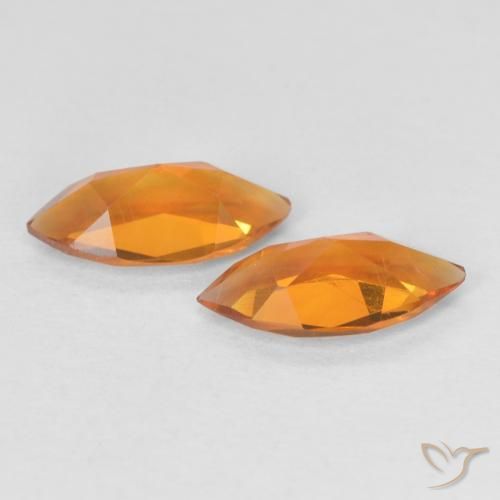 Shop natural 0.87ct Orange jaunâtre Citrine gems, Marquise, from Brésil at GemSelect. In stock, global shipping!