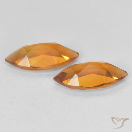 Shop natural 0.86ct Orange jaunâtre Citrine gems, Marquise, from Brésil at GemSelect. In stock, global shipping!