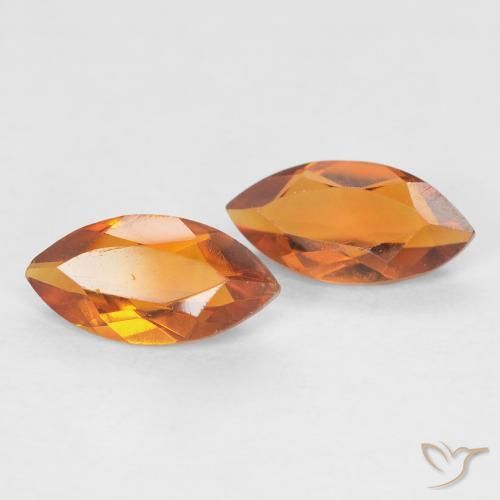 Shop natural 0.97ct Orange moyen Citrine gems, Marquise, from Brésil at GemSelect. In stock, global shipping!