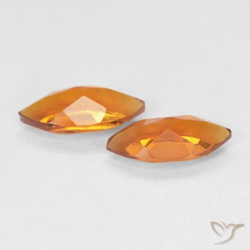 Shop natural 0.97ct Orange moyen Citrine gems, Marquise, from Brésil at GemSelect. In stock, global shipping!