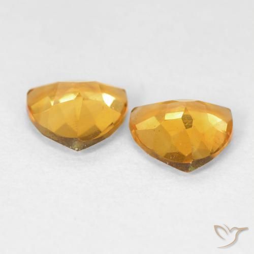 Shop natural 1.27ct Medium Light-Golden Citrine gems, Trillion, from Brésil at GemSelect. In stock, global shipping!