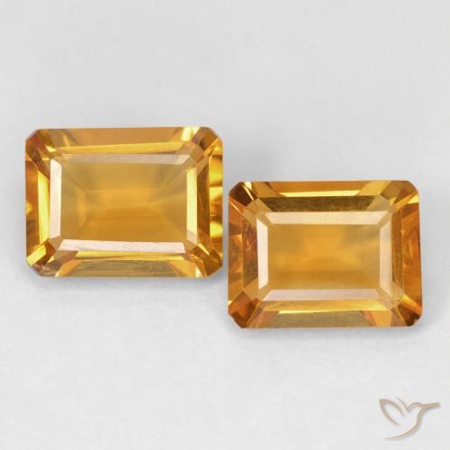 Shop natural 2.91ct Or orange foncé Citrine gems, Octogone / coupe Émeraude, from Brésil at GemSelect. In stock, global shipping!