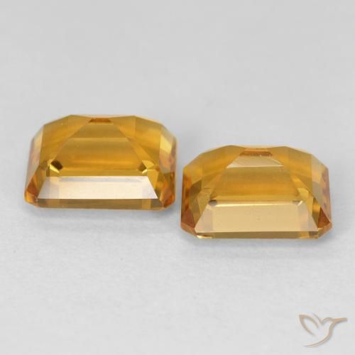 Shop natural 3.19ct Medium Light-Golden Citrine gems, Octogone / coupe Émeraude, from Brésil at GemSelect. In stock, global shipping!