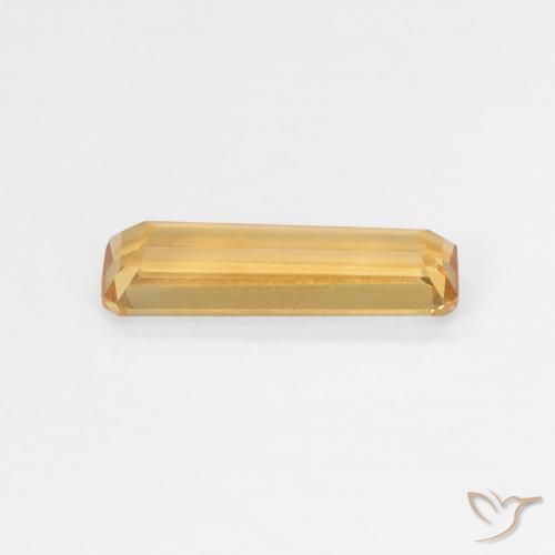 Citrine Orange-or naturelle Octogone / coupe Émeraude, 1.12 ct, VVS-VS