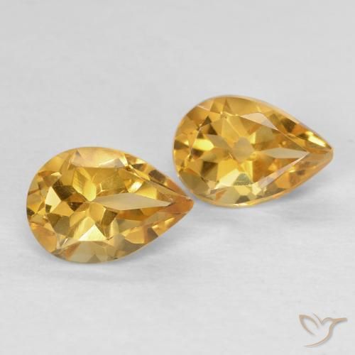 Shop natural 1.30ct Doré Citrine gems, En forme de poire, from Brésil at GemSelect. In stock, global shipping!