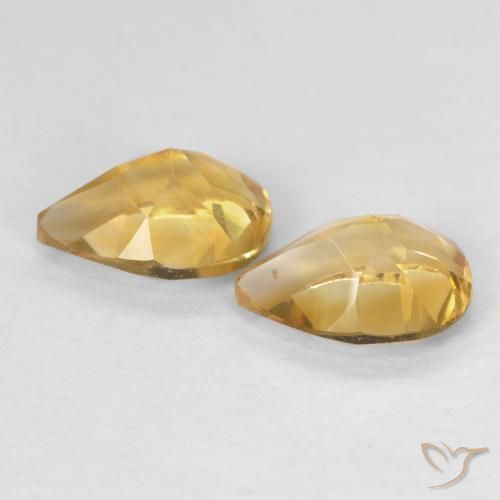 Shop natural 1.35ct Doré Citrine gems, En forme de poire, from Brésil at GemSelect. In stock, global shipping!