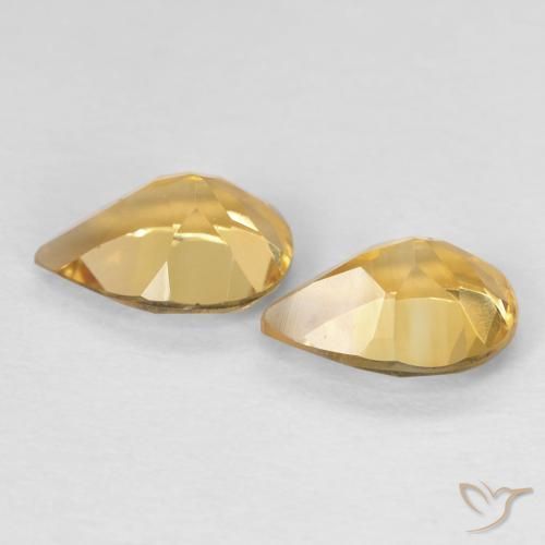 Shop natural 1.27ct Doré Citrine gems, En forme de poire, from Brésil at GemSelect. In stock, global shipping!
