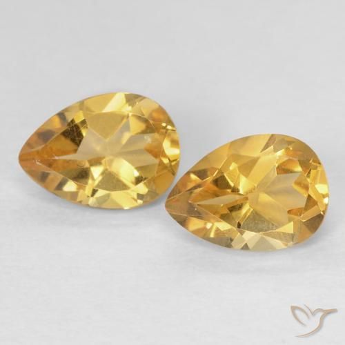 Shop natural 1.46ct Doré Citrine gems, En forme de poire, from Brésil at GemSelect. In stock, global shipping!