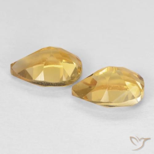 Shop natural 1.46ct Doré Citrine gems, En forme de poire, from Brésil at GemSelect. In stock, global shipping!