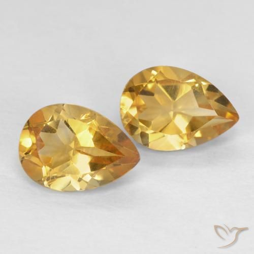 Shop natural 1.41ct Doré Citrine gems, En forme de poire, from Brésil at GemSelect. In stock, global shipping!