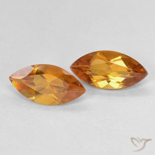 Shop natural 1.00ct Orange brun Citrine gems, Marquise, from Brésil at GemSelect. In stock, global shipping!