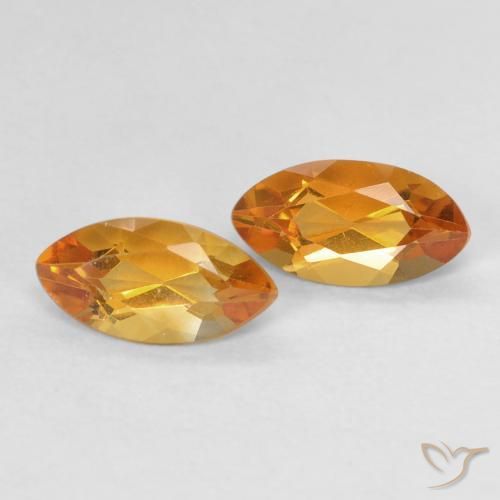 Shop natural 1.04ct Orange moyen Citrine gems, Marquise, from Brésil at GemSelect. In stock, global shipping!