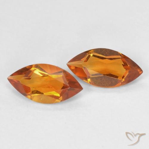 Shop natural 0.98ct Orange brun Citrine gems, Marquise, from Brésil at GemSelect. In stock, global shipping!