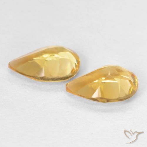 Shop natural 1.11ct Orange-or Citrine gems, En forme de poire, from Brésil at GemSelect. In stock, global shipping!