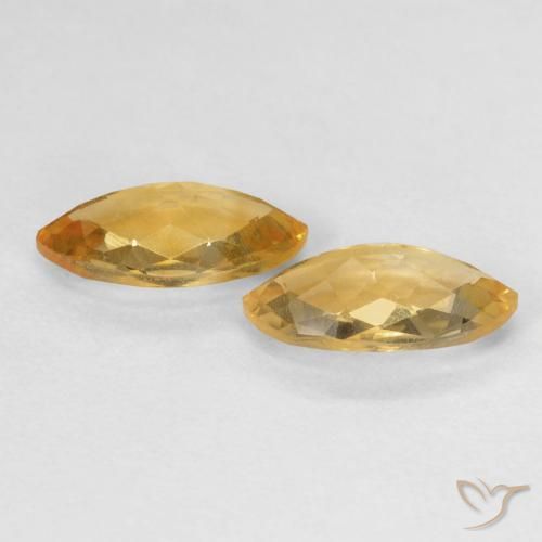Shop natural 1.58ct Orange Doré Citrine gems, Marquise, from Brésil at GemSelect. In stock, global shipping!