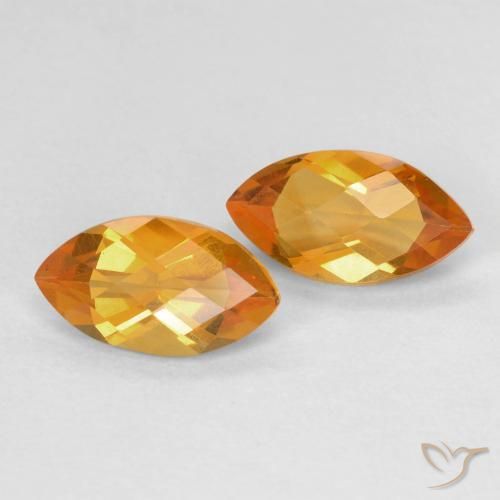 Shop natural 1.77ct Orange moyen Citrine gems, Marquise, from Brésil at GemSelect. In stock, global shipping!