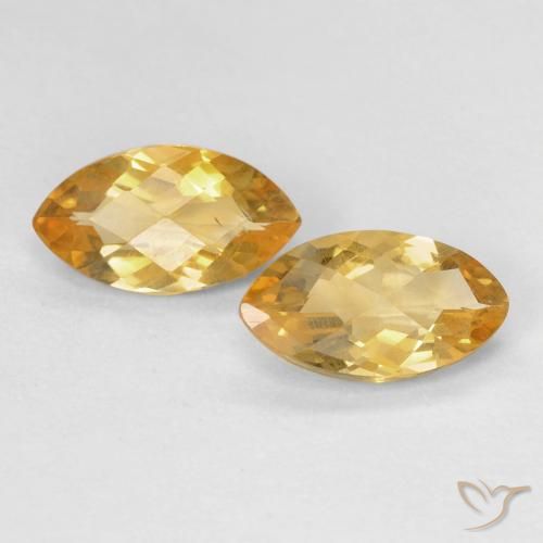 Shop natural 1.71ct Medium Light-Golden Citrine gems, Marquise, from Brésil at GemSelect. In stock, global shipping!