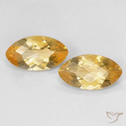 Shop natural 1.71ct Medium Light-Golden Citrine gems, Marquise, from Brésil at GemSelect. In stock, global shipping!