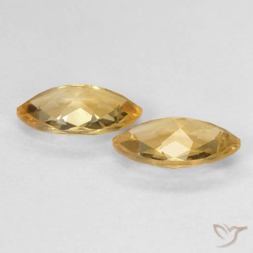 Shop natural 1.71ct Medium Light-Golden Citrine gems, Marquise, from Brésil at GemSelect. In stock, global shipping!