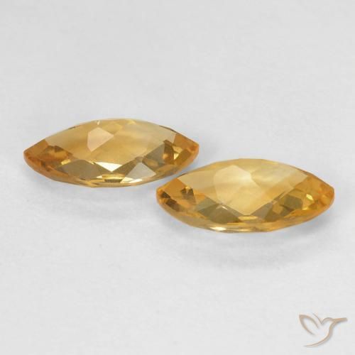 Shop natural 1.65ct Medium Light-Golden Citrine gems, Marquise, from Brésil at GemSelect. In stock, global shipping!