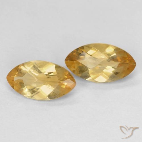 Shop natural 1.70ct Orange Doré Citrine gems, Marquise, from Brésil at GemSelect. In stock, global shipping!