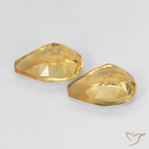Shop natural 1.44ct Orange-or Citrine gems, En forme de poire, from Brésil at GemSelect. In stock, global shipping!