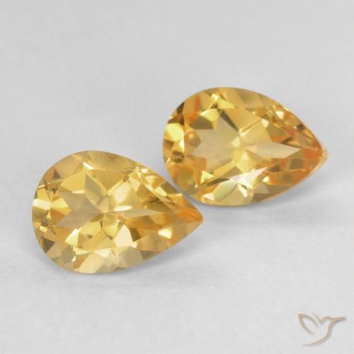 Shop natural 1.41ct Doré Citrine gems, En forme de poire, from Brésil at GemSelect. In stock, global shipping!