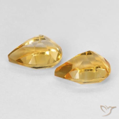 Shop natural 1.55ct Orange-or Citrine gems, En forme de poire, from Brésil at GemSelect. In stock, global shipping!