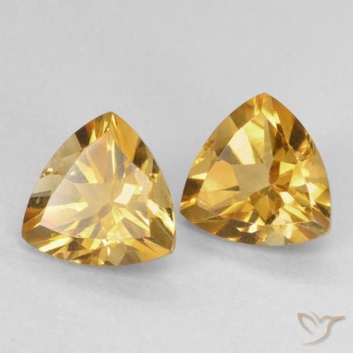 Shop natural 1.49ct Doré Citrine gems, Trillion, from Brésil at GemSelect. In stock, global shipping!