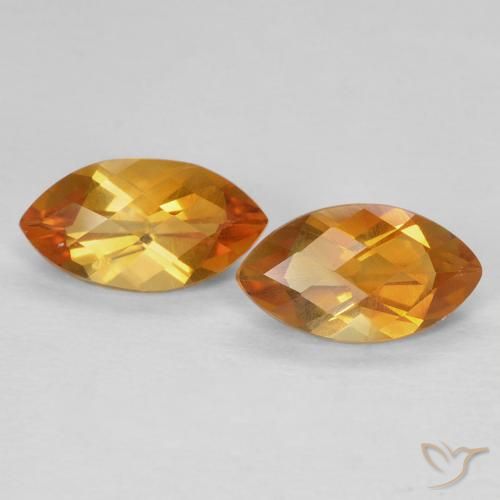 Shop natural 1.77ct Doré-orange foncé Citrine gems, Marquise, from Brésil at GemSelect. In stock, global shipping!