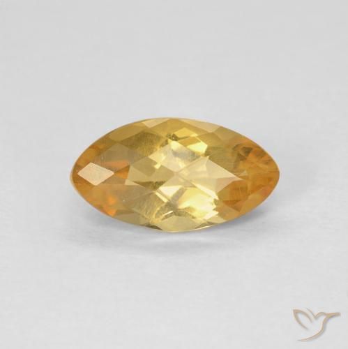 0.92ct Naturel Orange-or Citrine, Marquise, VS