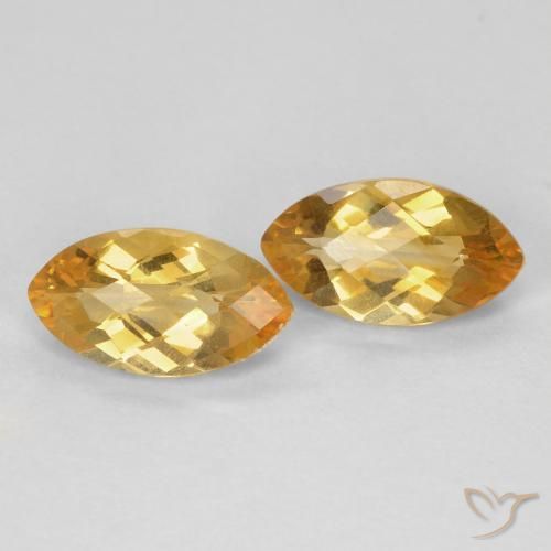 Shop natural 1.80ct Medium Light Orange-Gold Citrine gems, Marquise, from Brésil at GemSelect. In stock, global shipping!