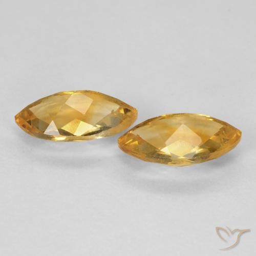 Shop natural 1.80ct Medium Light Orange-Gold Citrine gems, Marquise, from Brésil at GemSelect. In stock, global shipping!