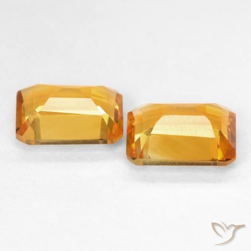 Shop natural 2.82ct Orange-or Citrine gems, Octogone / coupe Émeraude, from Brésil at GemSelect. In stock, global shipping!
