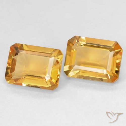 Shop natural 2.96ct Orange-or Citrine gems, Octogone / coupe Émeraude, from Brésil at GemSelect. In stock, global shipping!