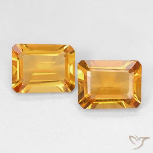 Shop natural 2.57ct Orange moyen Citrine gems, Octogone / coupe Émeraude, from Brésil at GemSelect. In stock, global shipping!